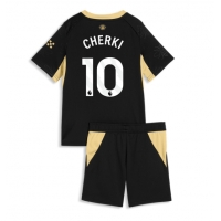 Manchester City Rayan Cherki #10 Bortatröja Barn 2026-27 Kortärmad (+ Korta byxor)